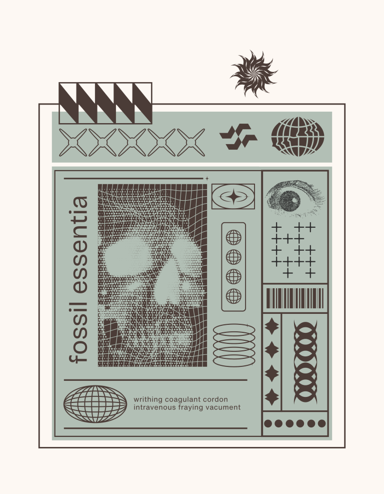 'Fossil Essentia' is a street wear concept design by Marjeet Gharti